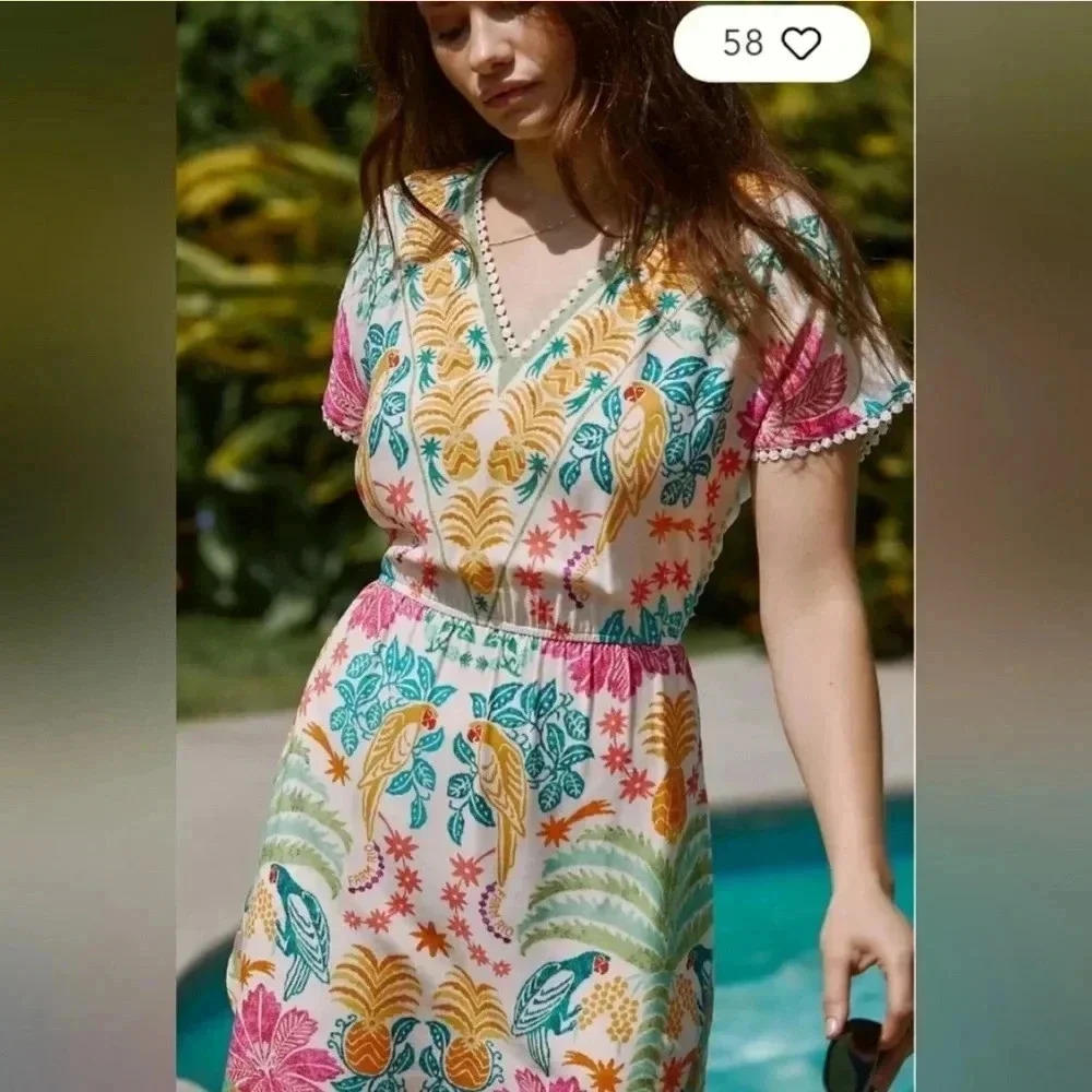 FARM Rio Multicolor Mini Dress - Picture 2 of 11